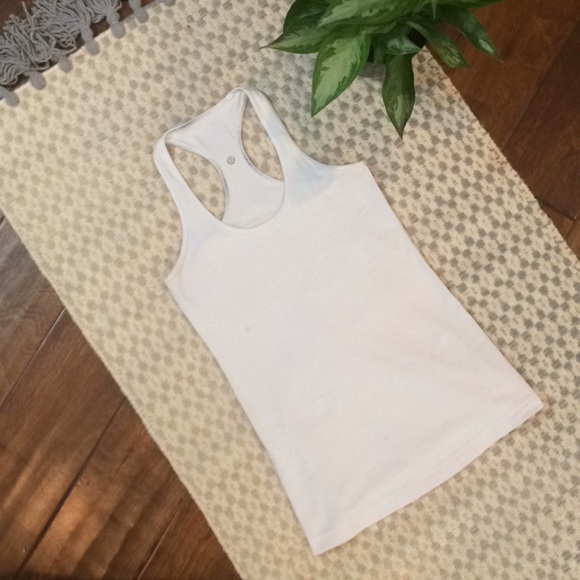 lululemon athletica Tops - White Lululemon Tank **Read Description!**